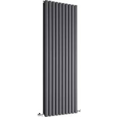 Milano Aruba - Modern Anthracite Vertical Column Double Panel Designer