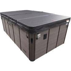 Swim Spas Canadian Spa Co Swim Spa Spa Company St. Lawrence Swim Spa, 7 Seats Chocolate