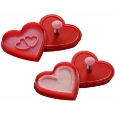 Premier Housewares Heart Shape Cookie Cutters/Stamps Utstickare