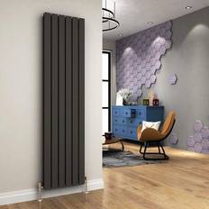 Radiators Elegant 1800 456mm Anthracite Designer Radiator Vertical Double Panel