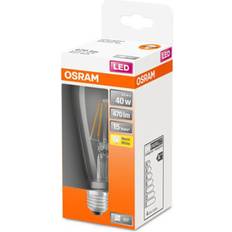 Leuchtmittel Osram LED-Lampe Edison Filament 4W/827 (40W) Clear E27