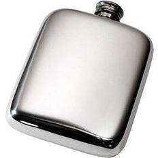 Wentworth Pewter 4oz Plain Pocket Flask - 844 Hip Flask