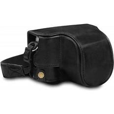 MegaGear Leica D-Lux 7 Ever Ready Top Grain Leather Camera Case and Strap