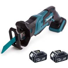 Makita DJR185Z 18V Cordless Mini Reciprocating Saw With 2 x 5.0Ah Batteries:18V