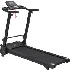 Macchine per il Fitness Homcom Treadmill 220-240V LCD with MP3 Black