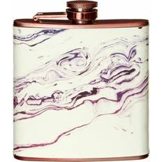 Best Hip Flasks Premier Housewares Marble Effect Rose Gold Hip Flask Hip Flask