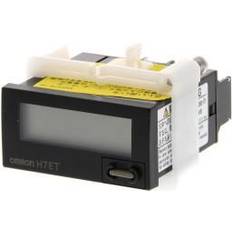 Fastnettelefoner Omron Tid tæller, 1/32DIN (48x24 mm) selvdrevet, LCD, 7-cifrede, 999h59m59s/9999h59.9m, no-V-indgang, sor