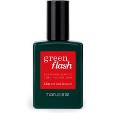 Vernis Gel Manucurist Green Flash Varnish - Poppy Red