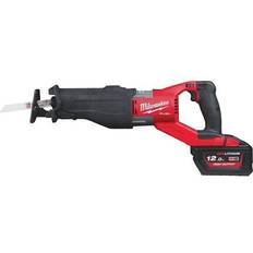 Milwaukee Reciprocating Saws Milwaukee M18FSX-121C M18 FUEL SUPER SAWZALL with 12.0Ah Battery