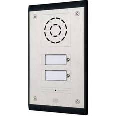 Fastnettelefoner 2N 2N IP Uni 2 buttons IP-intercomstation kabling 10/100 Ethernet
