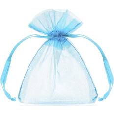 PartyDeco Gift Bags Small Organza 10pck