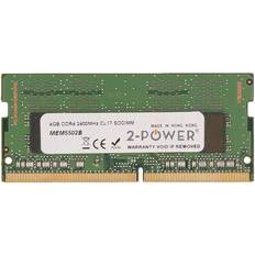 2400 MHz - 4 GB - SO-DIMM DDR4 RAM-Speicher 2-Power MEM5502B Speichermodul 4 GB DDR4