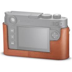 Leica Kameratasker Leica Leica Leather Protector for M11 Camera, Cognac