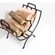 Best Firewood Baskets Ivyline Iron Linear Log Basket