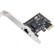 Syba IO Crest 2.5 Gigabit Ethernet PCI Express PCI-E Network Controller Card 10/100/1000/25000 Mbps RJ45 LAN Adapter Converter for