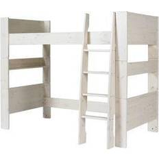 FSC (The Forest Stewardship Council) Beds Form Wizard White Wash Single Mid Sleeper Bed Extension Kit