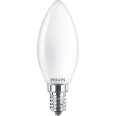 Philips led classic kertepære 40w b35 e14 varm hvid 2-pak