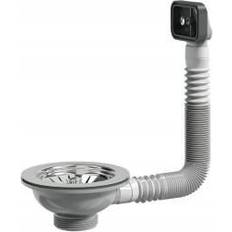 Afløbssæt M/strainer M/lodret Afgang