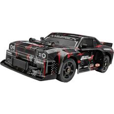 Maverick RC Auto's Maverick QuantumR Flux 1/8 4WD 4S brushless RTR Zwart/Rood (Deze week inclusief Gratis 4S 5400mAh lipo accu)