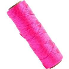 Fils et Fournitures de Couture Marshalltown Braided Nylon Line (Fluorescent Pink)