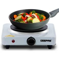 Freestanding Hobs Geepas GHP32021UK 1000W Single Hot Plate Precise