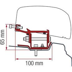 Fiamma f40 Fiamma Adapter F40 Renault Traffic L1 2014