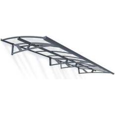 Canopia by Palram Grigio Palram - Canopia Amsterdam Door Canopy, H330mm W4470mm D688mm