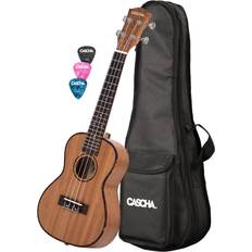 Ukeleles Cascha HH2035L Natural Ukelele de concierto