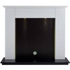 Lashenden White & Black Fireplace Surround Set