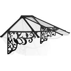 Roof Entrances Palram Black 2130 Door Awning Kit