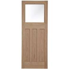 Geom Glazed Traditional Veneer Lh Rh Interior Door (x)