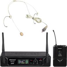 JRU-521L/PT-527C/HT-3A trådløst tyndt headset-mikrofon-sæt