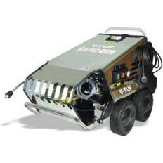 V-Tüf 240V Heavy Ind Stainless Mobile Hot Pressure Washer 120BAR@11L/Min