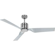 Chrome Ceiling Fans CasaFan Eco Dynamix II ceiling chrome/silver