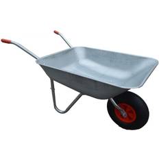 KCT 65L Garden Galvanised Steel Wheelbarrow