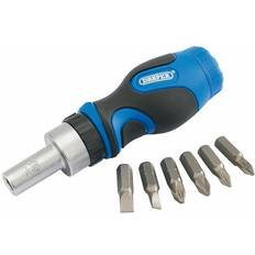 Draper 01050 Stubby Ratchet Screwdriver Bit Set Bit Screwdriver