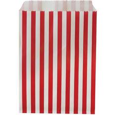 Godispåsar Röd/Vit Papper 10-pack