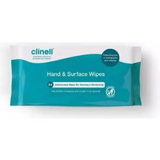 Cheap Hand Sanitisers Clinell Antimicrobial Hand & Surface Wipes - Pack of 84