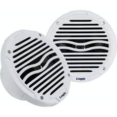 Vita PA-högtalare Logic Högtalare SoundLab Marine 6,5''