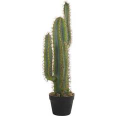 Negro Plantas Artificiales Beliani Cactus Planta Artificial