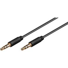 3.5mm minijack kabel MicroConnect 3.5mm 3-pin, stereo minijack