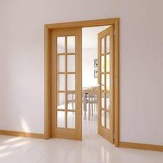 B&Q 10 Lite Glazed Interior Door (x)