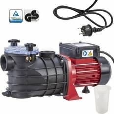 Swimming pool filter Arebos Swimming Pool Pump Circulation Pump Water Filter 600W 11000l/h Black/Red red black