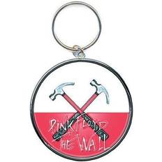 Pink Floyd Pink Floyd: Keychain/The Wall Hammers Logo Enamel In-fill