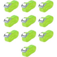 Bon_marché Clôtures en Treillis Soudé vidaXL Sangle 10 pcs 0,25 tonne 5 m x 25 mm Vert fluorescent