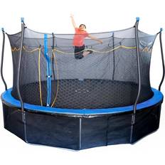 Trampolines Kinertial Trampoline with Dual Enclosure Net, 12'