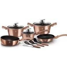 Kulta Keittovälinesetit Berlinger Haus Rose Gold Set Cookware Set with lid