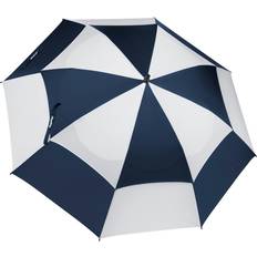 White Umbrellas Bag Boy Wind Vent 62'' Umbrella, Navy/White Blue