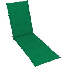 Poliestere Cuscini per sedia Be Basic Sdraio Verde (75+105) x 50 x 4 cm Green Cuscino per sedia Verde