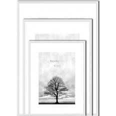 Papel Marcos de Foto Nordic Line Incado Slim White Ramme A4 Marco de Foto